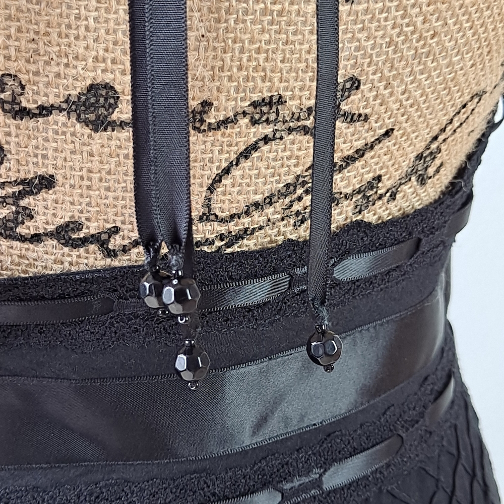 Lyndia Procanik Black Lace Dress Size 4 NWT - Picture 4 of 7